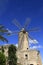 Old windmill in Sineu, Mallorca, Spain