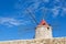 Old windmill on the Trapani salterns, Sicily