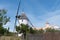 Old windmill typical island of Noirmoutier Vendee France