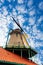 Old windmill in Zaandam, Netherlands