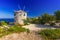 Old windmill on Zakynthos island