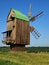 Old windmills in Pirogovo, Ukraine