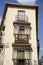 old windows and classical city of San Ildefonso, Palacio de la G