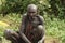 Old woman of the ethnic Mursi. Valley of the Omo. Ethiopia