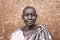 Old woman near Jinja in Uganda