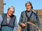 Old women portrait in Noraduz cemetery,