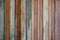 Old wood surface with long arranged rows.