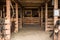 Old Wooden Barn Interior