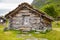 Old wooden barn in Norway