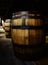 Old wooden barrels