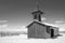 Old Wooden Church in the Desert of Namibia