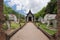 Old wooden church of Wat Lok Molee, Chiangmai, Thailand