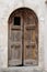 Old Wooden Door in Abruzzo Region, Italy