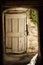 Old Wooden Door - Country House Tuscany Italy