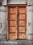 Old wooden door - Indian architecture