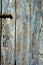 Old wooden door texture with aged surface details