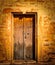 Old wooden door vintage background