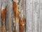 Old wooden fence plank surface Europe architecture gray weathered background