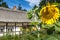 Old wooden house in Kluki, Poland