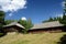 Old wooden houses from Carpathian mountains ,Western Ukraine