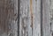 The old wooden houses painted wall. Closeup view. Selective focu