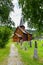 Old Wooden Norwegian stave church