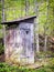 Old wooden outhouse