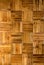 Old wooden parquet floor background