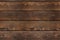 Old wooden plank background. Seamless texture. Vintage brown wood pattern, top view.