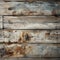 Old wooden planks with peeling paint, Grunge background Vintage style.