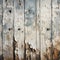 Old wooden planks with peeling paint, Grunge background Vintage style.