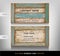 Old Wooden Texture Business Card.