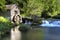 Old Wooden Water Wheel Mill, HDR