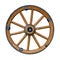 Old wooden wheel