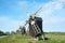 Old wooden windmills near Lerkaka,