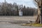 Old World War 2 Watchtower in the Dachau Concentration camp memorial