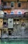 An Old, Worn Facade by the Canal in the Chaming City of Annecy, France