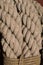 Old worn rope background