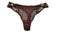 Old worn women\\\'s panties on a white background