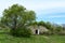 Old WWII ammunition bunkers or igloo at Midewin tallgrass prairie.