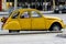 The old yellow Citroen 2CV