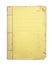 Old yellow folder.