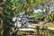 Older Japanese guns on the island of Saipan.