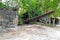 Older Japanese guns on the island of Saipan.