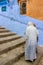 Older men on the street of Chefchaouen, Morocco