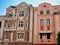 Older Style Apartment Buildings in Plovdiv City, Bulgaria