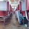 Oldschool retro vintage bus interior