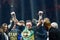 Oleksandr Usyk after win, during World Boxing Super Series semi final fight