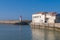 Oleron island in France, typical harbor