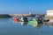 Oleron island in France, typical harbor